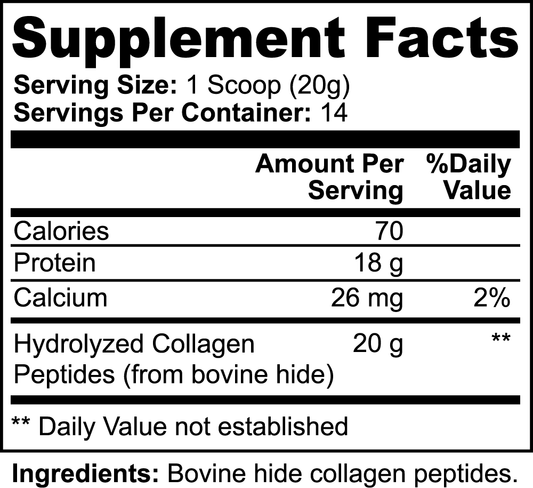 Hydrolyzed Collagen