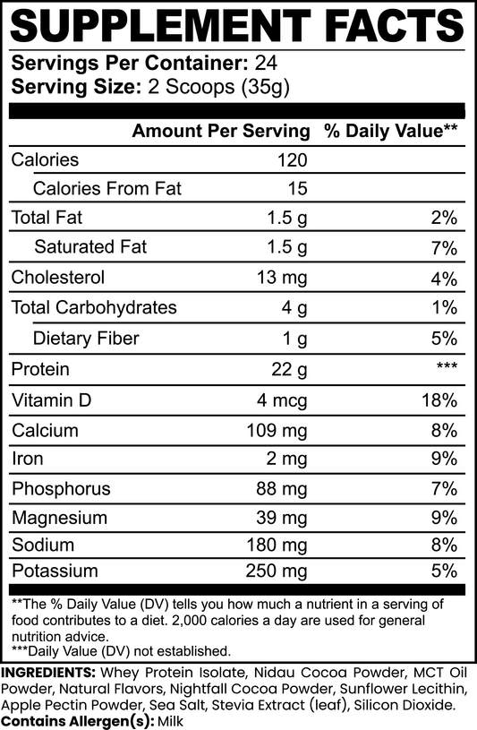 Whey Protein Chocolate